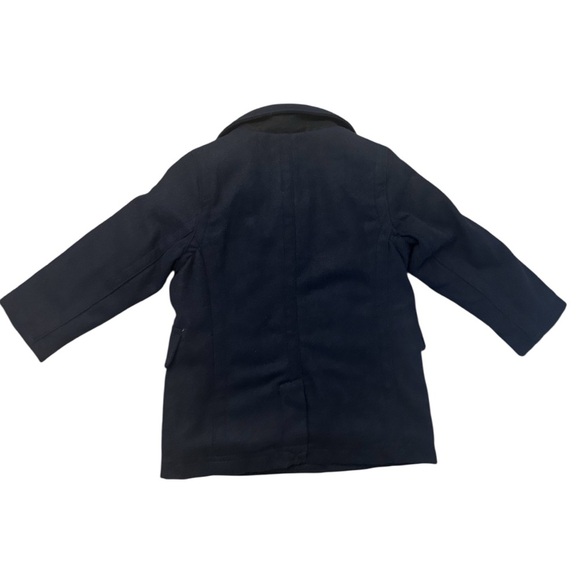 Urban Republic Navy Kids Winter Double Breasted Peacoat Todder Boys 3t NWT - Picture 4 of 11
